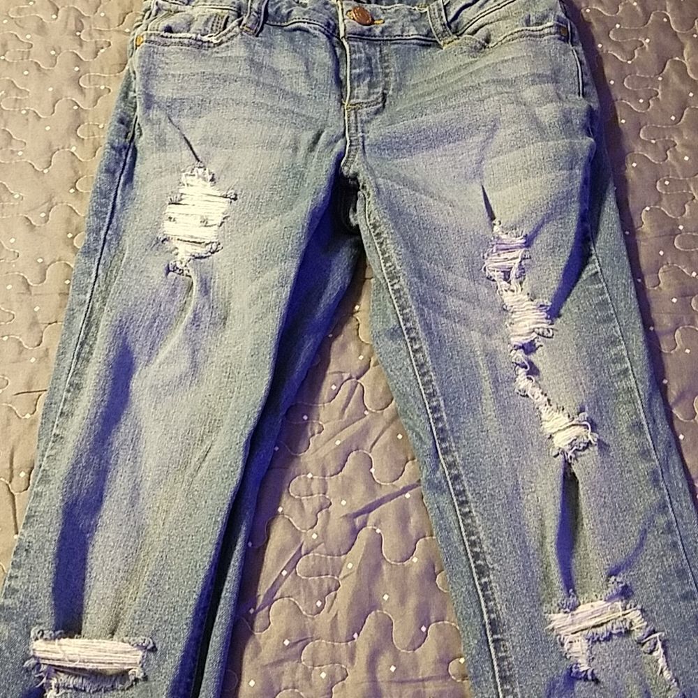 Cred distressed jeans size 3